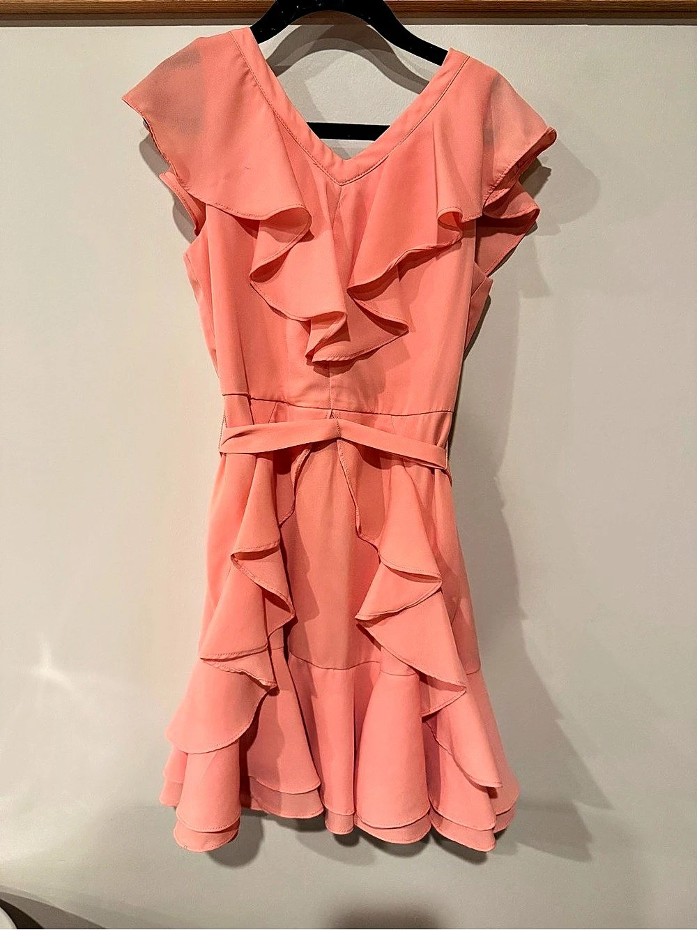 GB Girls Ruffle Dress in Pink - Youth 7 - Like New